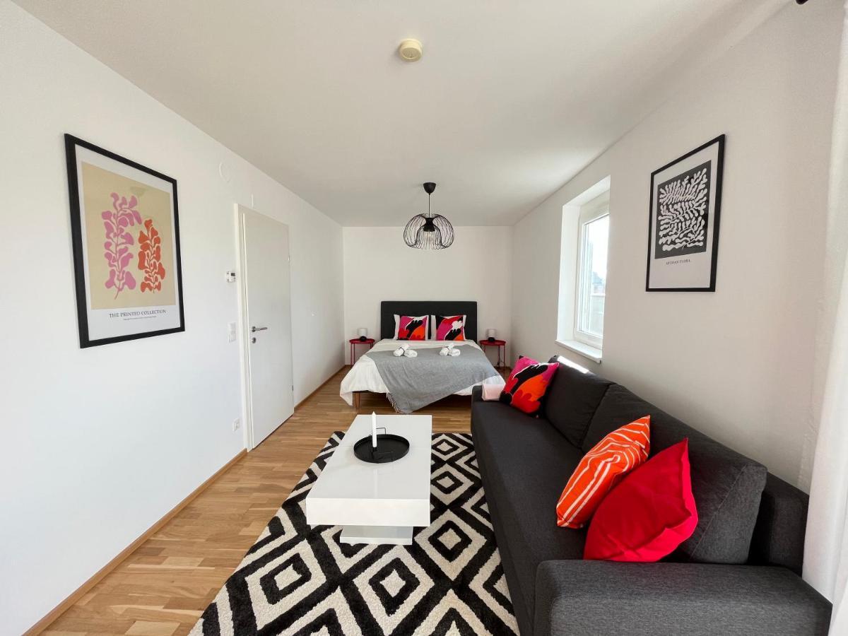 Penthouse Near Central Station With Free Parking Viena Exterior foto